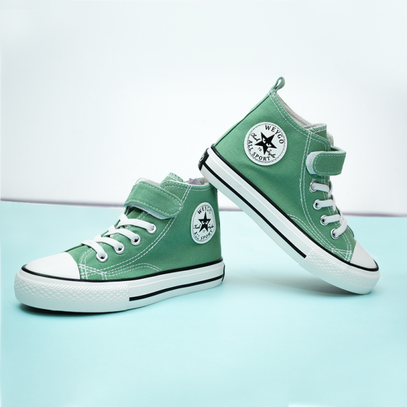 Unisex Kids All-Star Fashion Adjustable Strap Canvas Shoes - Image 9