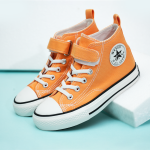 Unisex Kids All-Star Fashion Adjustable Strap Canvas Shoes