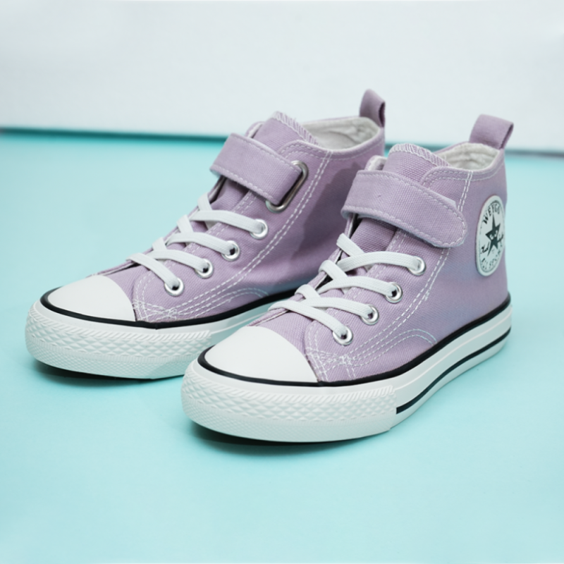 Unisex Kids All-Star Fashion Adjustable Strap Canvas Shoes - Image 2
