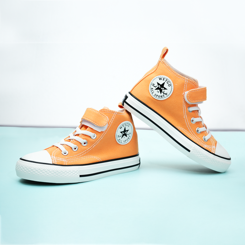 Unisex Kids All-Star Fashion Adjustable Strap Canvas Shoes - Image 10