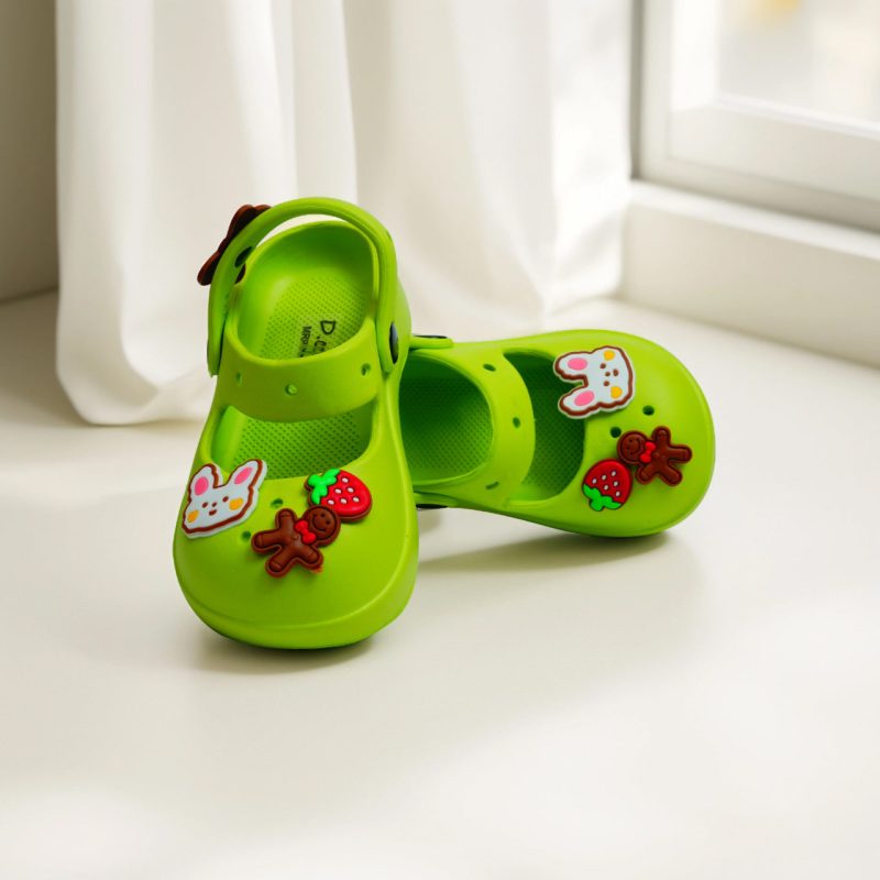 Rabbit Butterfly-Themed Comfortable Clogs for Girl Kids - Image 10