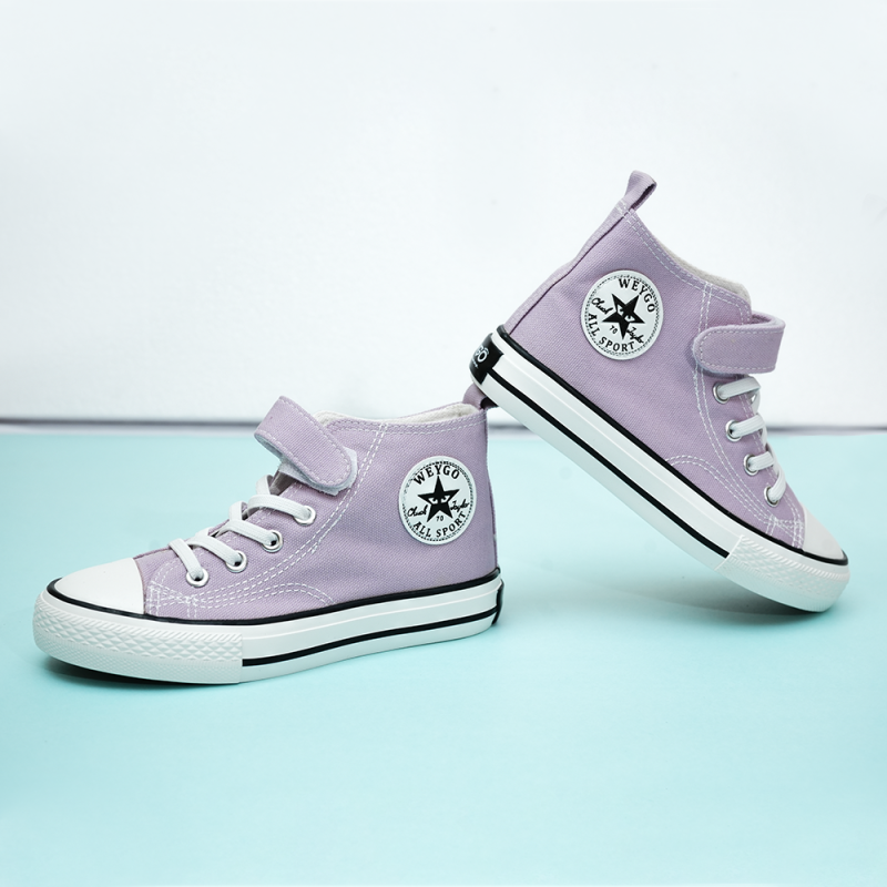 Unisex Kids All-Star Fashion Adjustable Strap Canvas Shoes - Image 7
