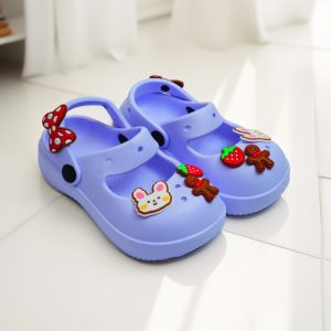 Rabbit Butterfly-Themed Comfortable Clogs for Girl Kids