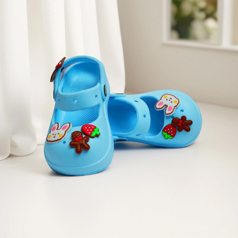 Rabbit Butterfly-Themed Comfortable Clogs for Girl Kids - Image 11