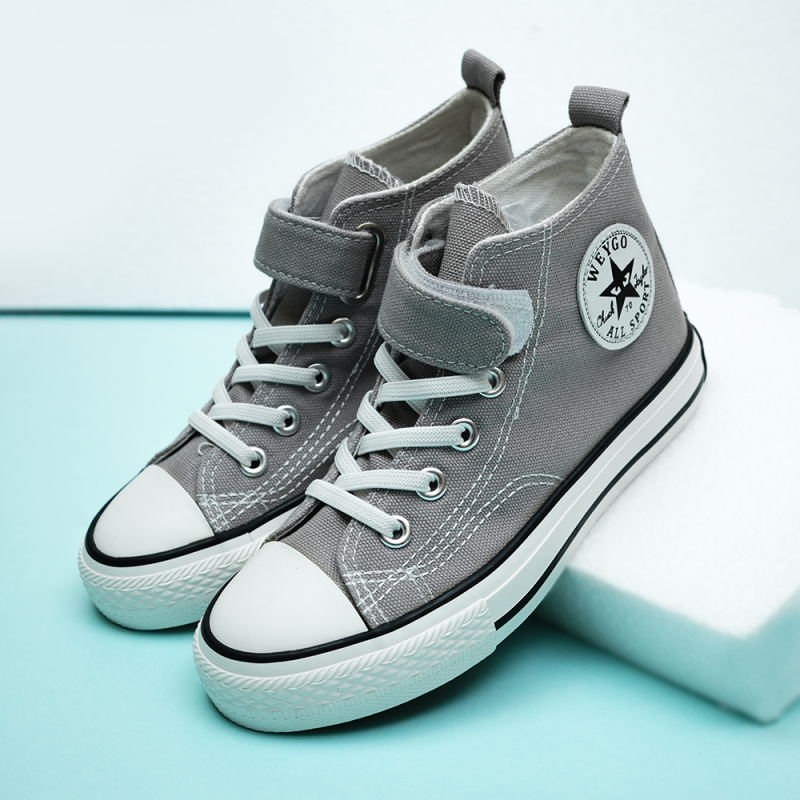 Unisex Kids All-Star Fashion Adjustable Strap Canvas Shoes - Image 5