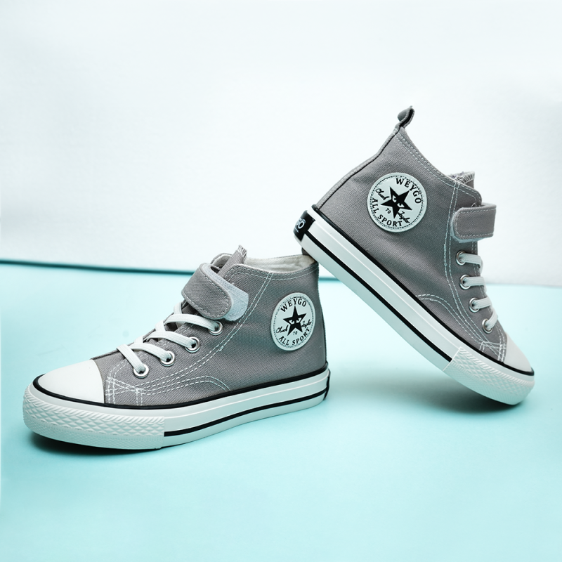 Unisex Kids All-Star Fashion Adjustable Strap Canvas Shoes - Image 8