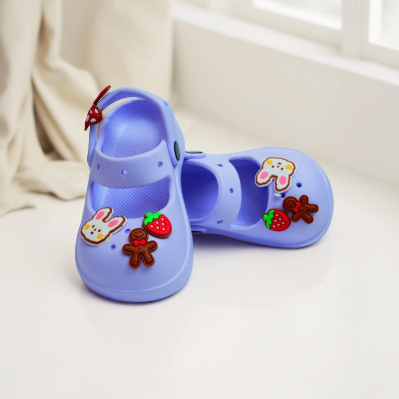 Rabbit Butterfly-Themed Comfortable Clogs for Girl Kids - Image 12