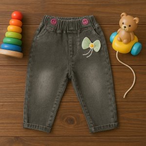 Cute Fashion Designer Jeans Pants for Girl Kids