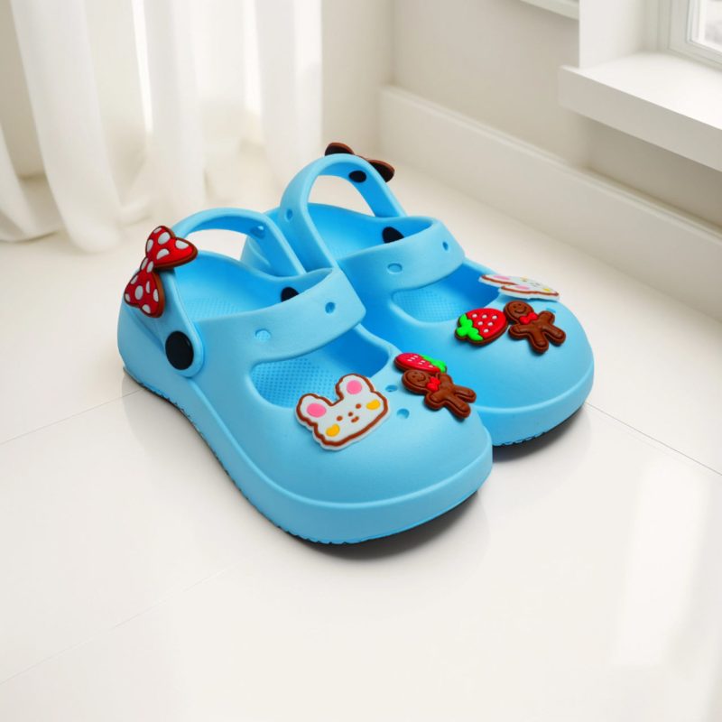 Rabbit Butterfly-Themed Comfortable Clogs for Girl Kids - Image 4