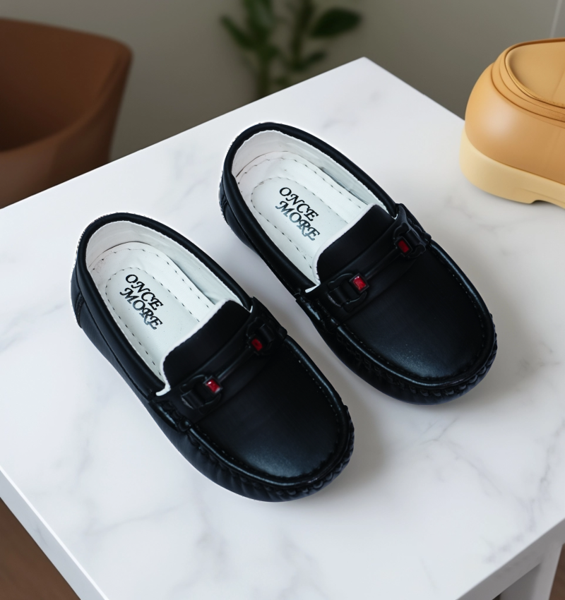 Slip On fashion Round Toe Loafers for Boys - Image 6