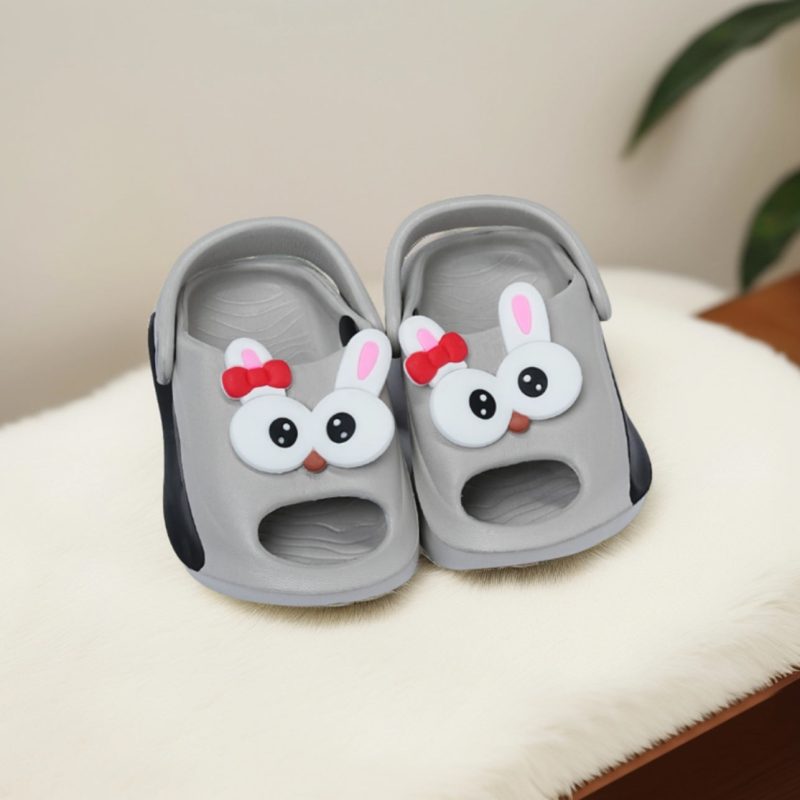 New Cute Smiley Thick Slipper Flip Flop Clog Sandals for Kids - Image 11