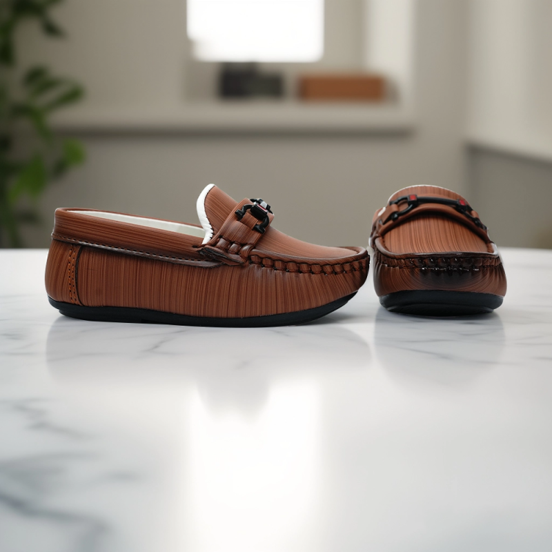 Slip On fashion Round Toe Loafers for Boys - Image 7