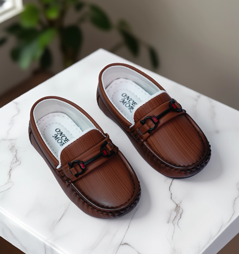 Slip On fashion Round Toe Loafers for Boys - Image 9