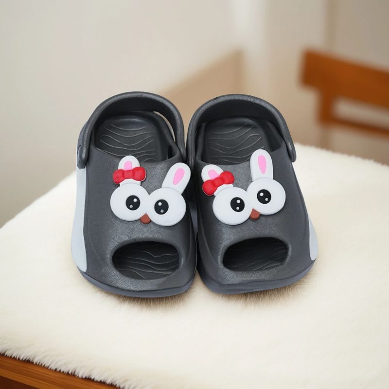 New Cute Smiley Thick Slipper Flip Flop Clog Sandals for Kids - Image 9