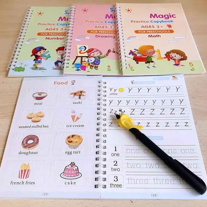 Preschoolers Sank Magic Practice Book for Kids