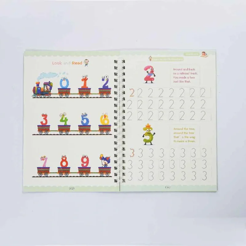 Learning Combo Magic Sank Book & LCD Writing Drawing Pad for Kids - Image 3