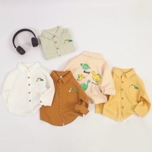 Full Sleeve Solid Printed Shirt for Boys