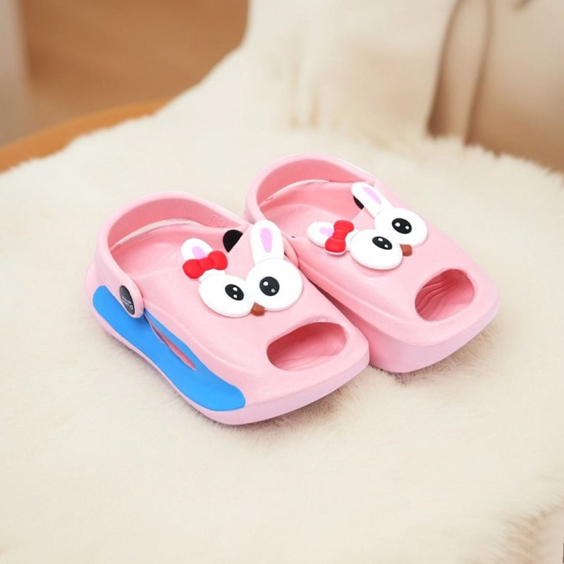 New Cute Smiley Thick Slipper Flip Flop Clog Sandals for Kids - Image 6