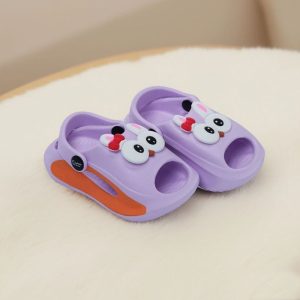New Cute Smiley Thick Slipper Flip Flop Clog Sandals for Kids
